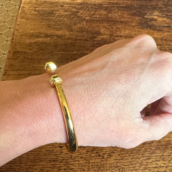 India Hicks Gold-Tone Cuff Bracelet - EUC - Picture 2 of 5